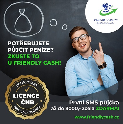 SMS půjčka FRIENDLY CASH 