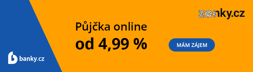 Půjčka online od 4,99%