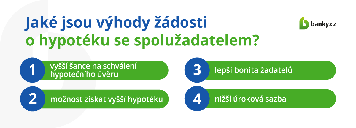 Jaké jsou výhody hypotéky se spolužadatelem?