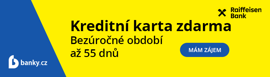 Kreditní karta zdarma od Raiffeisenbank