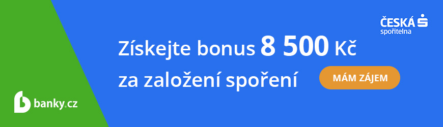 Stavební spoření s bonusem 8 500 Kč od ČS