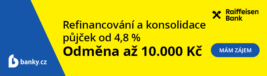 Refinancování a konsolidace od 4,80%