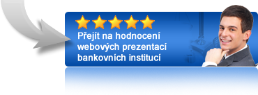 Stručné hodnocení webových prezentací bankovních institucí